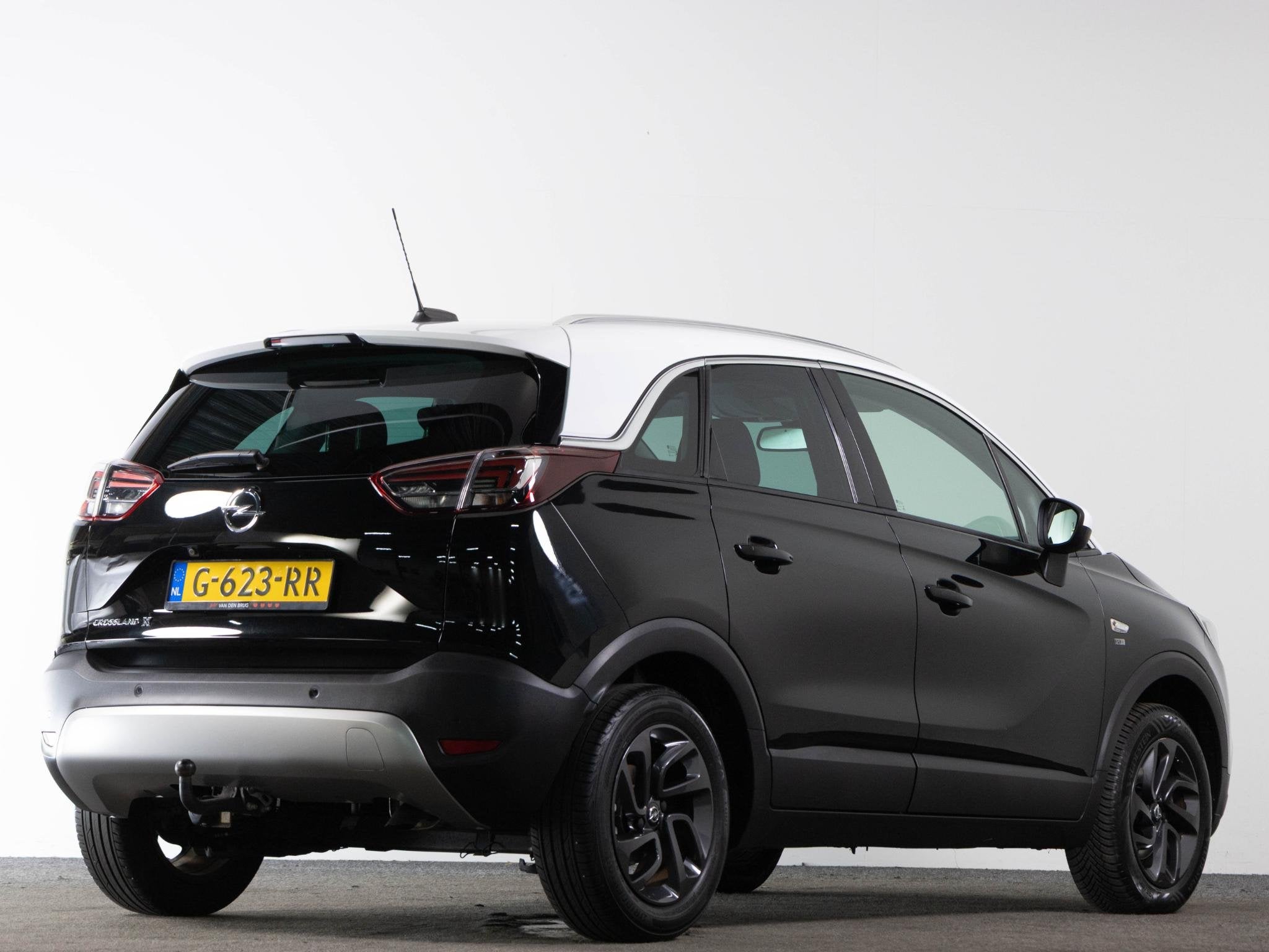 Opel Crossland X 120 Jaar Edition 1.2 Turbo 130pk AUTOMAAT |, Gebruikt, 1199 cc, Automatische klimaatregeling, Zwart