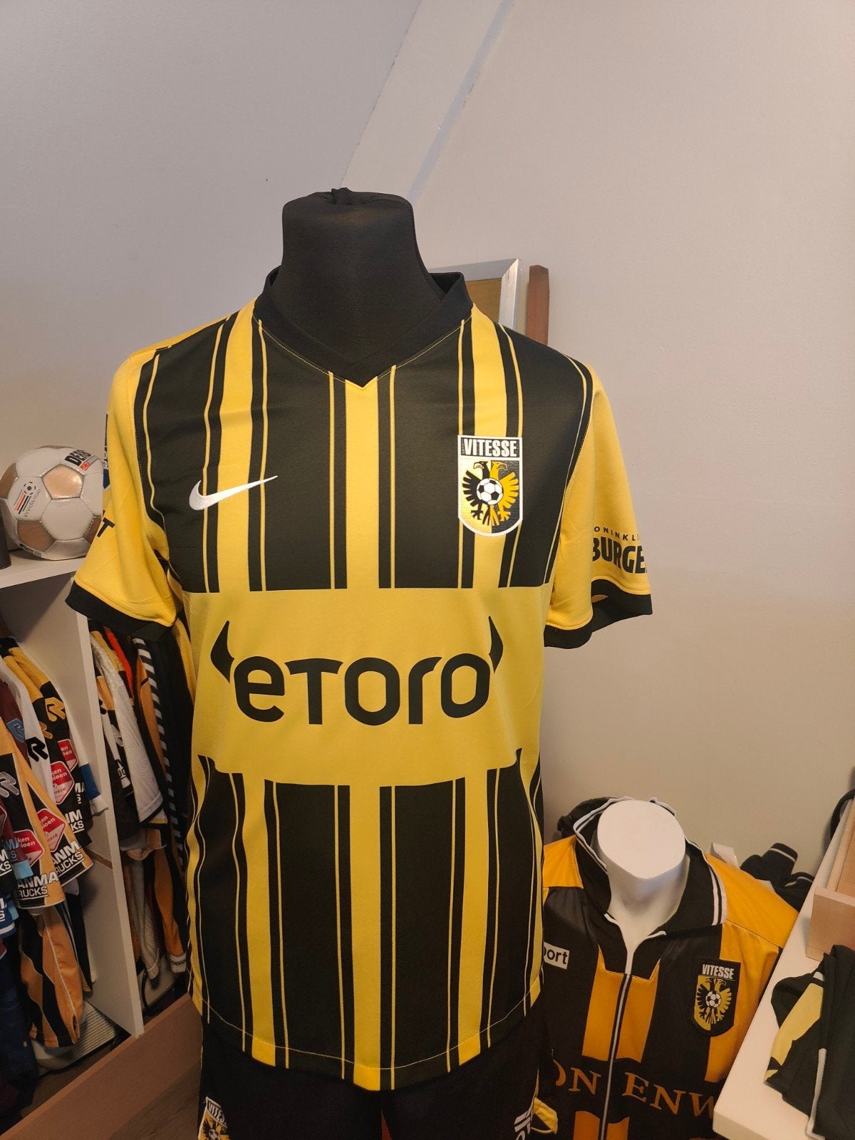 Vitesse Matchworn Shirt Danilho Doekhi 2021/2022, Ophalen of Verzenden, Gebruikt, Shirt