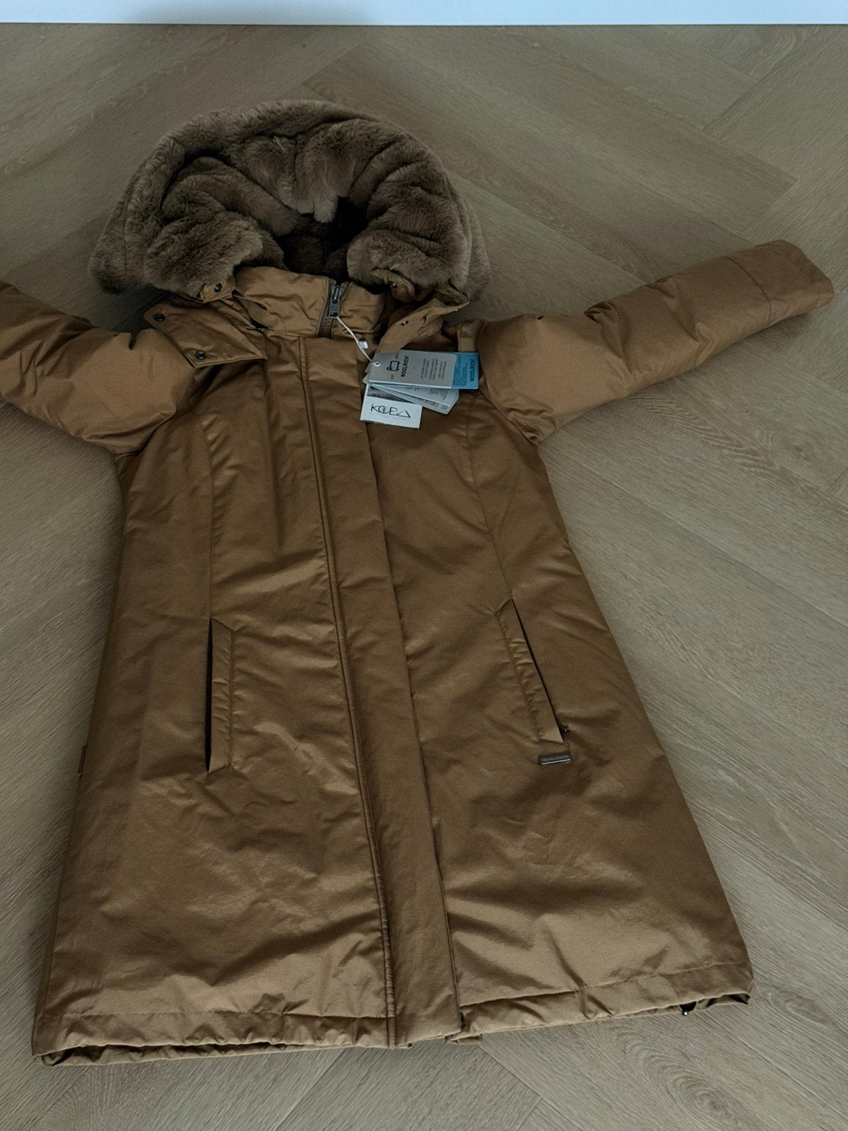 Woolrich Bow Bridge gewatteerde parka, Overige kleuren, Nieuw, Ophalen of Verzenden, Woolrich