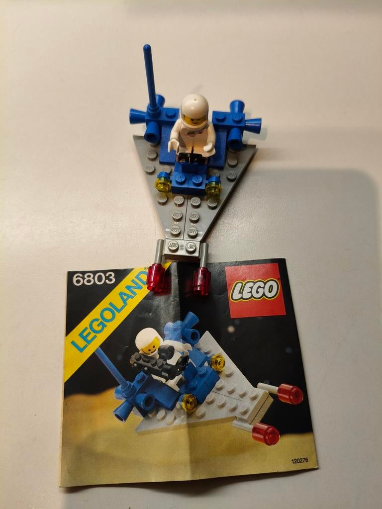 Lego Legoland 6803 Ruimteschip met Astronaut, Kinderen en Baby's, Speelgoed | Duplo en Lego, Ophalen of Verzenden, Zo goed als nieuw