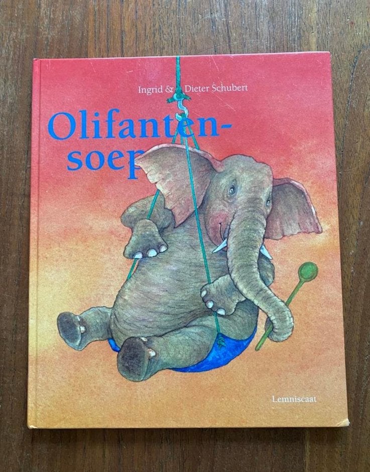 Olifantensoep - Ingrid & Dieter Schubert, Lemniscaat, Ophalen of Verzenden, Gelezen, Prentenboek