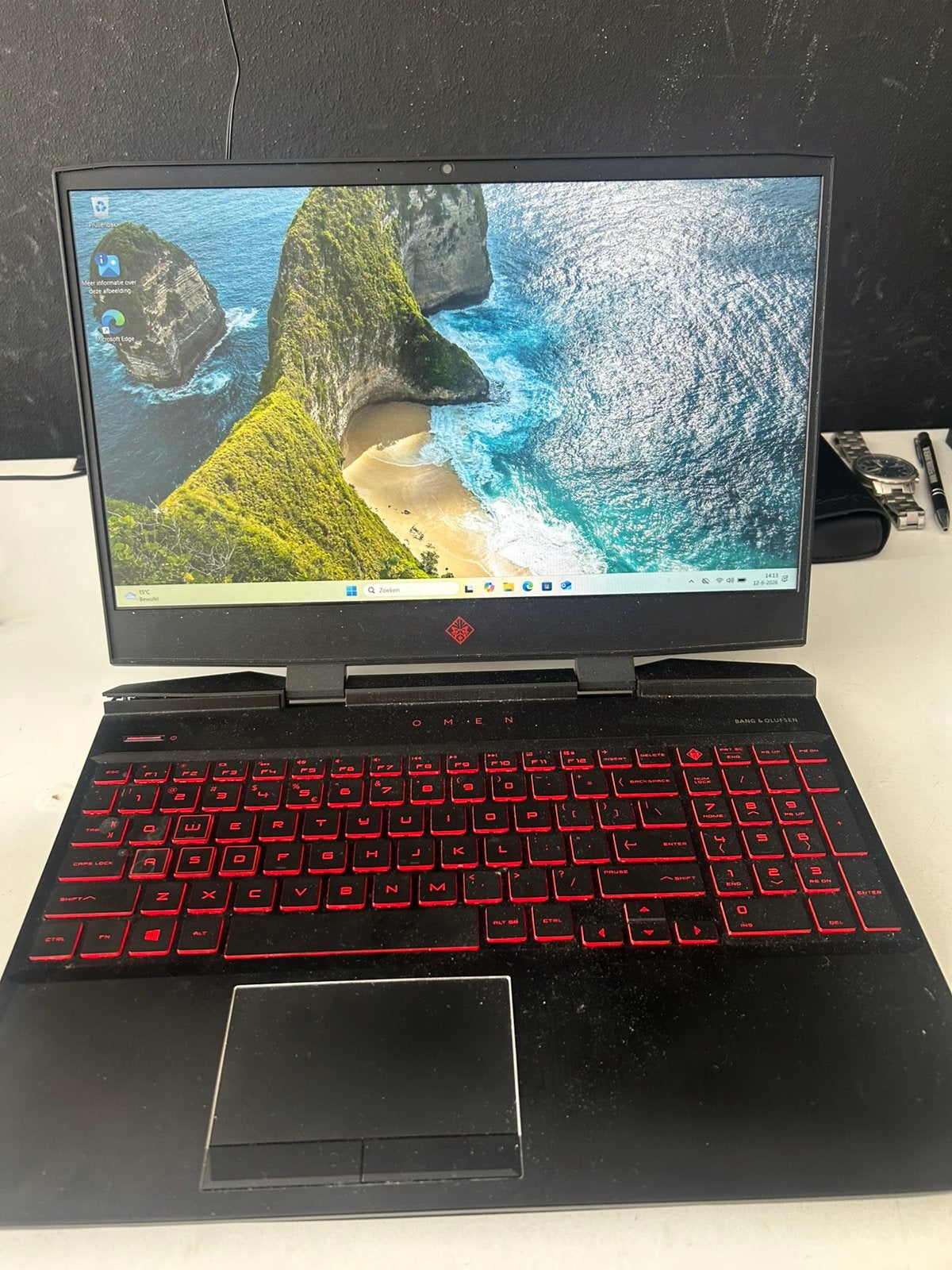 HP OMEN Gaming Laptop | i7-8750H | 16GB RAM | GTX 1060 | SSD, Computers en Software, Windows Laptops, 2 tot 3 Ghz, 15 inch, Ophalen of Verzenden