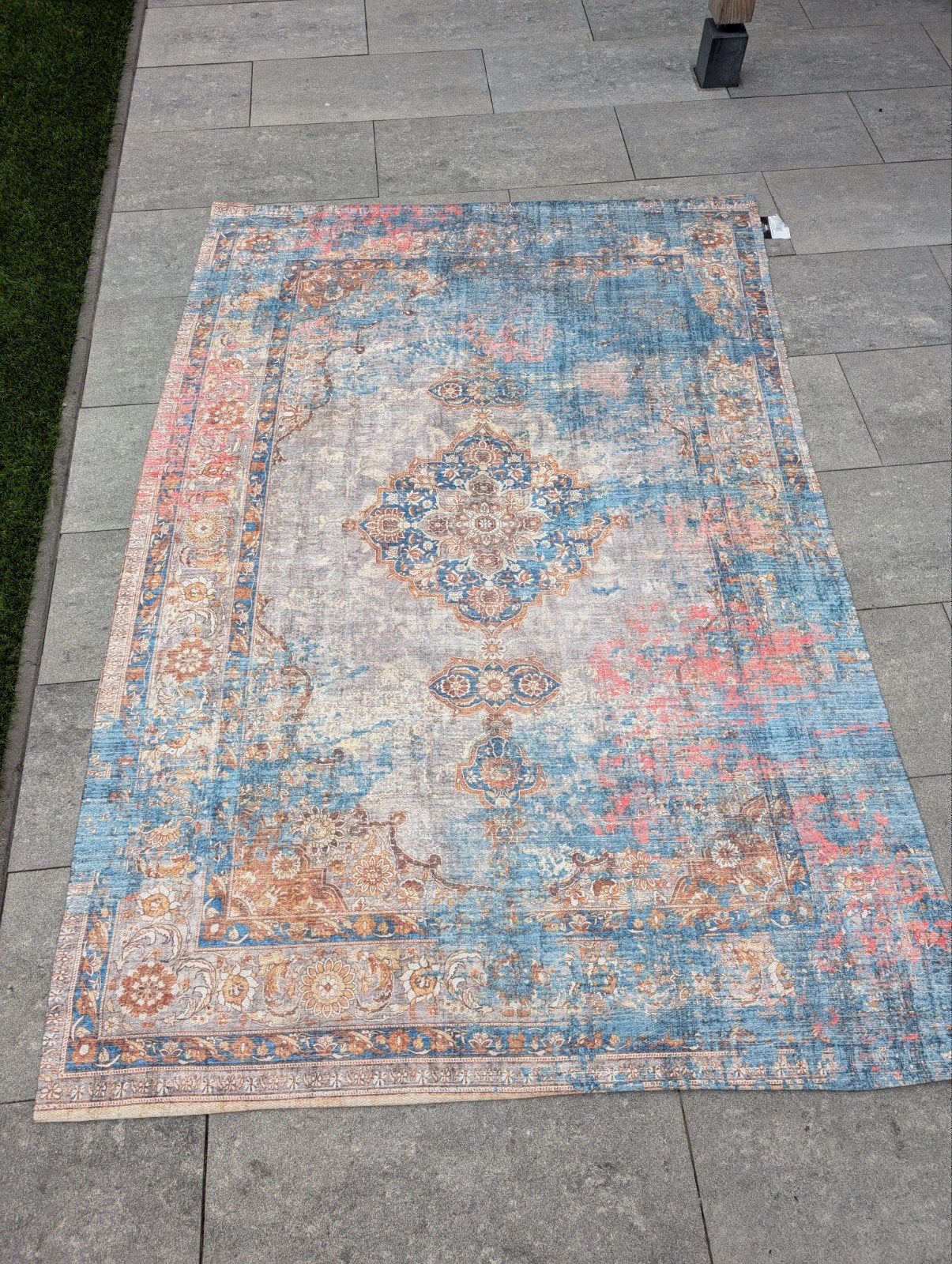 Vintage buitenkleed - 230x160cm, Ophalen, Vintage, Bohemien, 150 tot 200 cm, 200 cm of meer