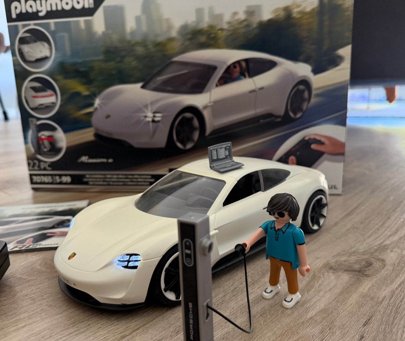 Playmobil 70765 Porsche Mission E, Ophalen of Verzenden, Zo goed als nieuw