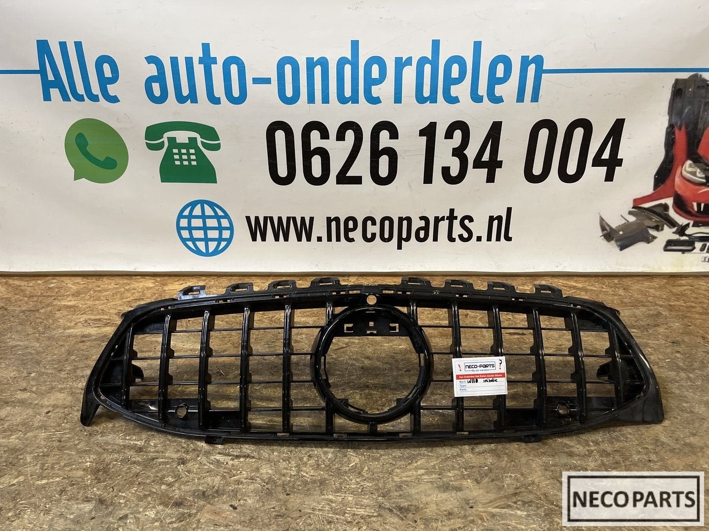 MERCEDES CLA W118 A118 PANAMERICANA GRILL GRILLEN, Gebruikt, -, Ophalen of Verzenden, Achter