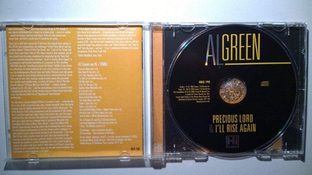 Al Green - Precious Lord & I'll Rise Again, Cd's en Dvd's, Ophalen of Verzenden, 1970 - 1979, Zo goed als nieuw, Soul of Nu Soul