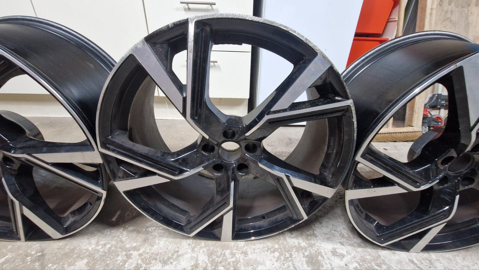 AUDI SQ7 VELGEN 22 INCH, Auto-onderdelen, Ophalen, Gebruikt, Velg(en), Overige maten