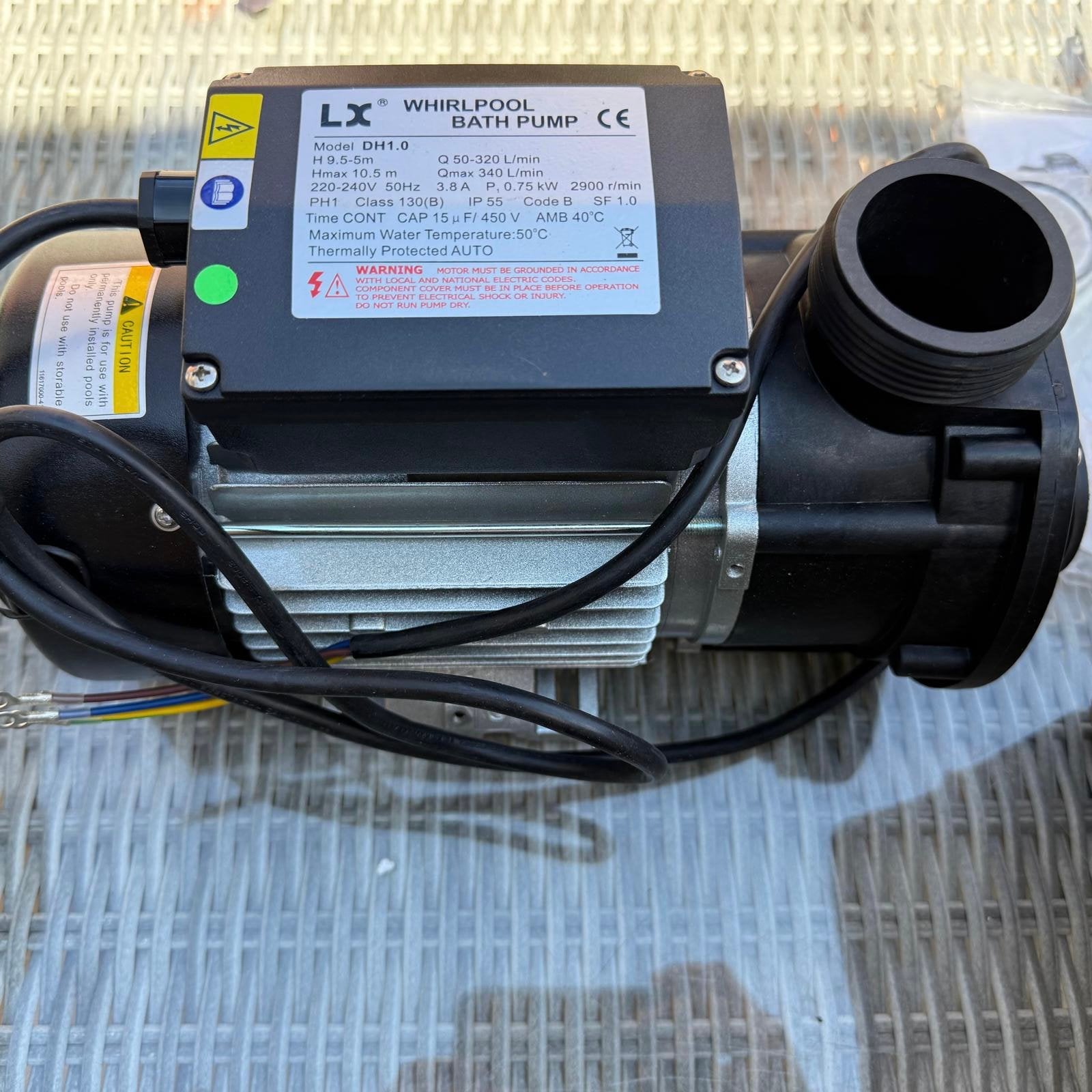 Whirlpool circulatie pomp DH1.0 nieuw, Ophalen of Verzenden, Nieuw, Zwembadpomp