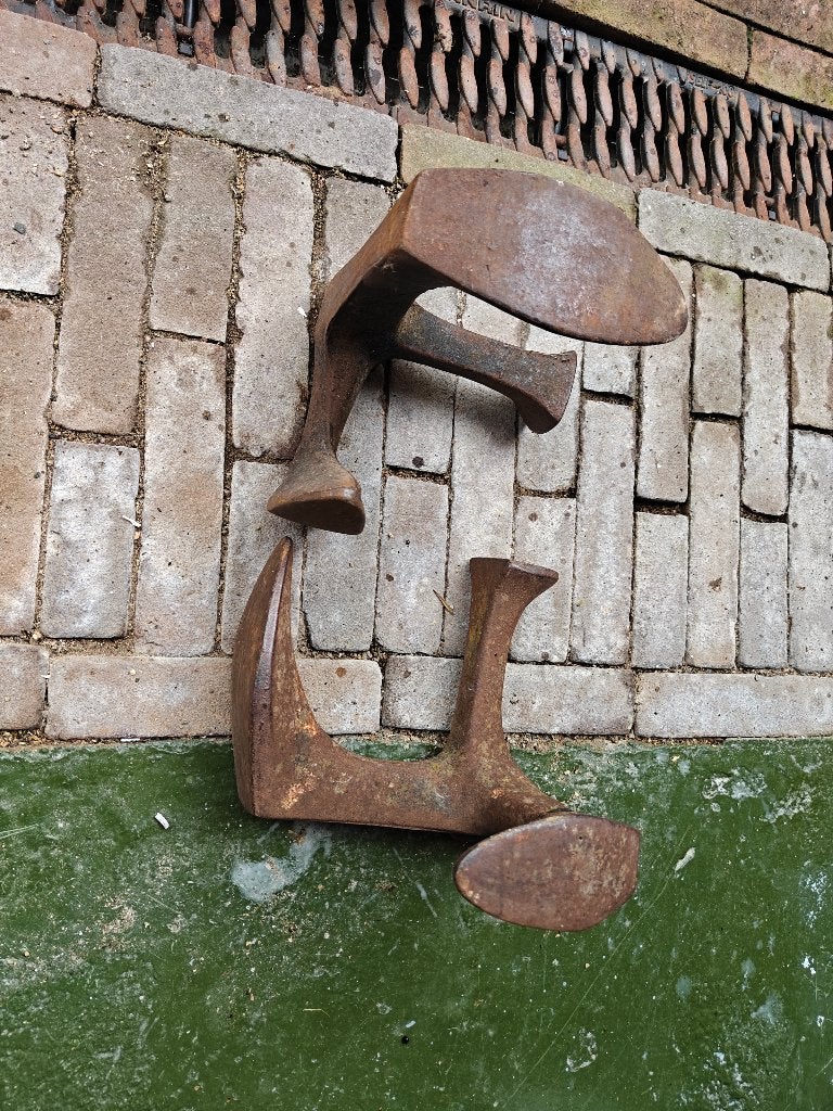 Schoenmaker aambeeld 2 stuks, Ophalen of Verzenden
