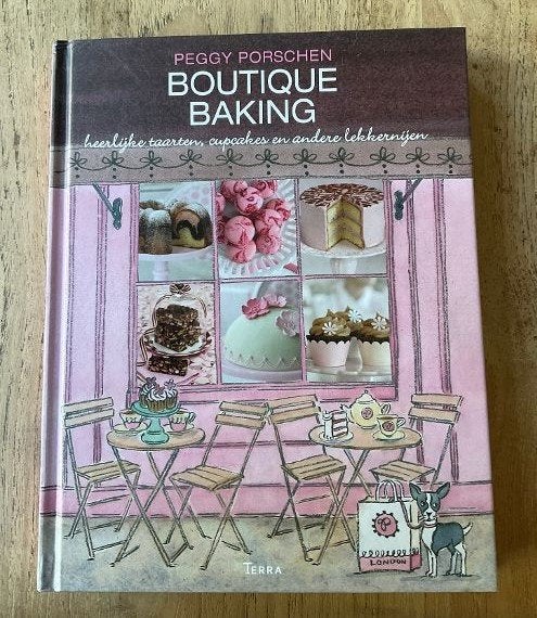 Peggy Porschen heel holland bakt boeken taarten decoratie, Boeken, Ophalen of Verzenden, Zo goed als nieuw, Europa, Taart, Gebak en Desserts