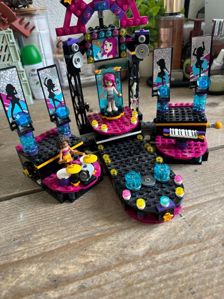 LEGO Friends 41105 Popster podium, Lego, Compleet, Friends, Ophalen of Verzenden