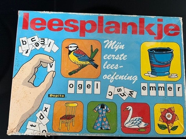 Papita, leesplankje, super, leerzaam en echte nostalgie., Ophalen of Verzenden, Zo goed als nieuw, Taal en Lezen