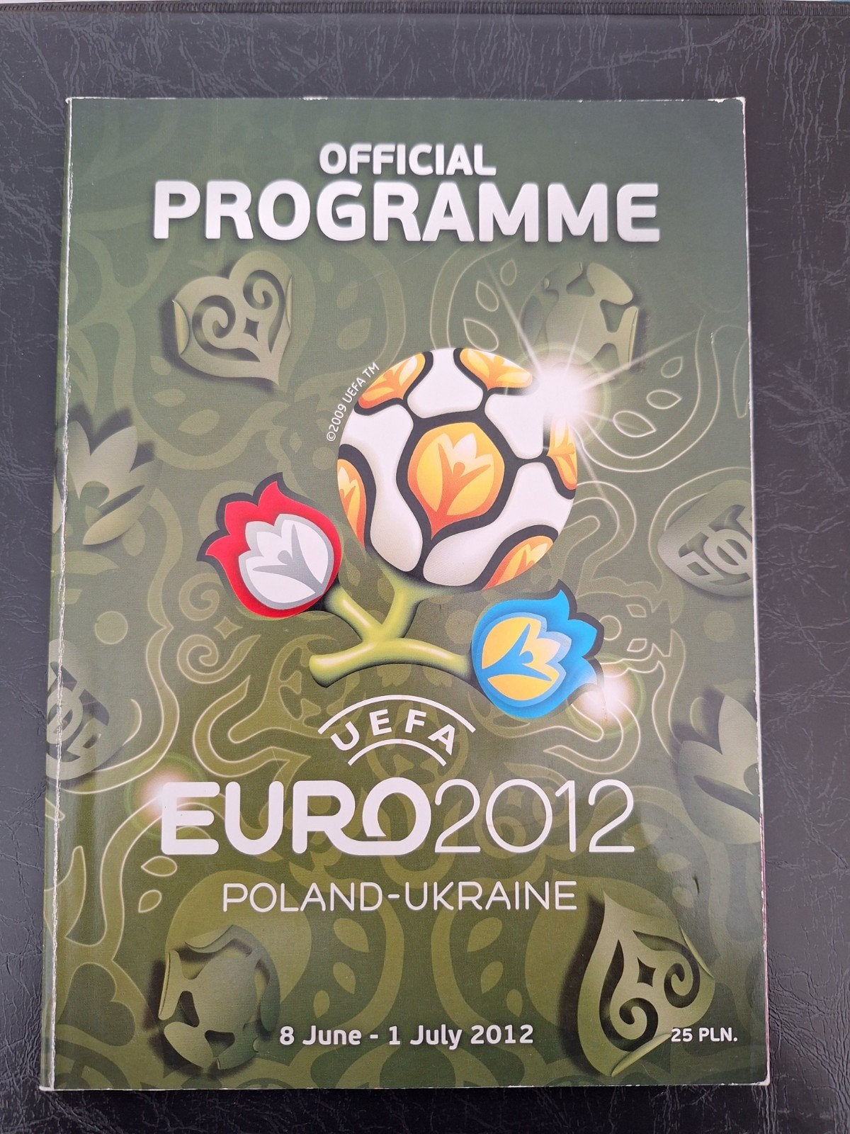 Official progr Polen/Ukraine 2012 Nederlandselftal, Verzamelen, Verzenden, Zo goed als nieuw, Overige binnenlandse clubs, Boek of Tijdschrift