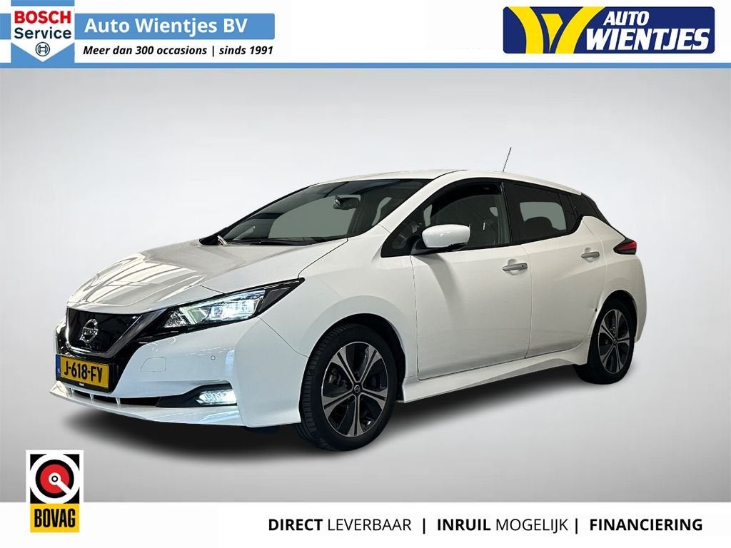 Nissan LEAF N-Connecta 40kWh | SoH 89% | Navi | Camera, Auto's, Nissan, Bedrijf, Te koop, Leaf, 360° camera, ABS, Adaptive Cruise Control