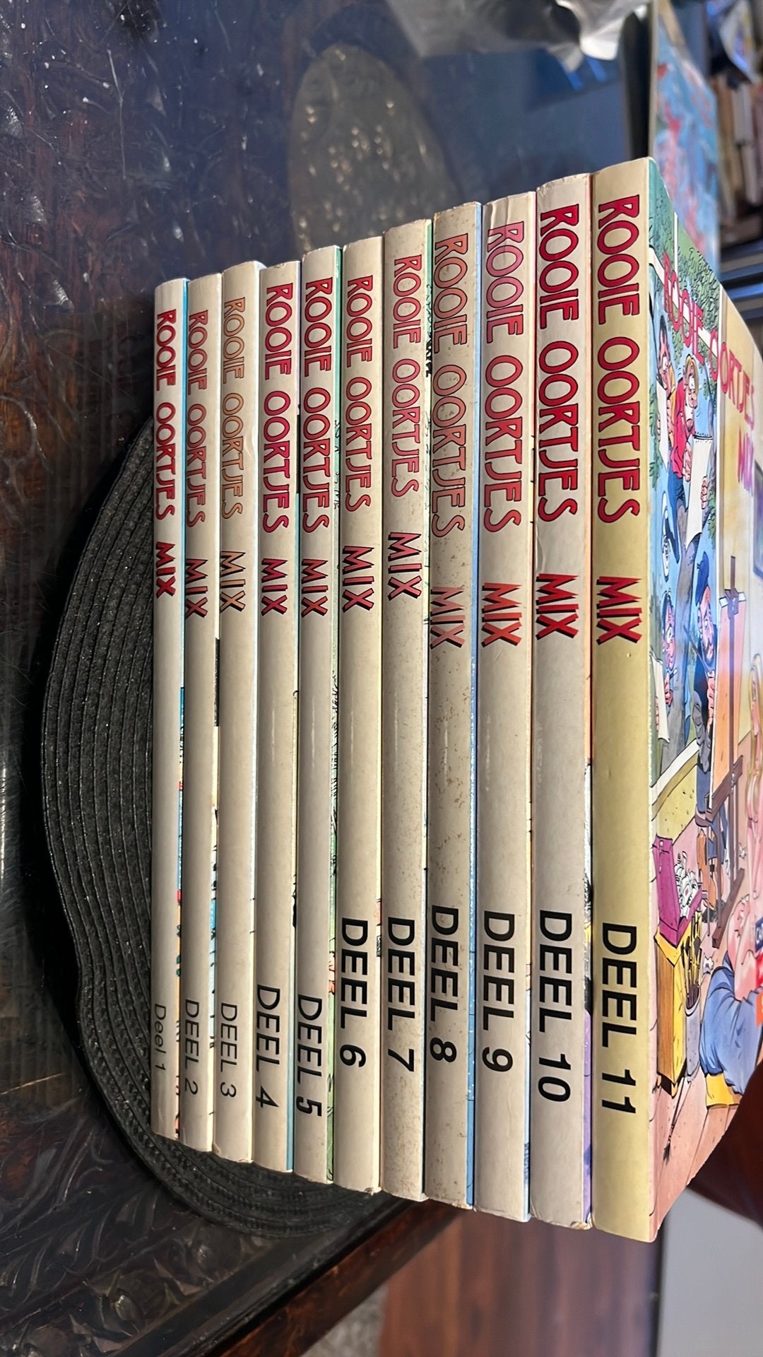 SUPERDIKKE ROOIE OORTJES MIX COMPLEET 1 tm 11, Boeken, Complete serie of reeks, Verzenden, Zo goed als nieuw