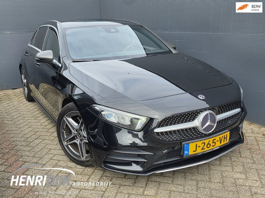Mercedes-Benz A-klasse 250 Advantage AMG Widescreen / Trekha, Auto's, 15 km/l, Gebruikt, 4 cilinders, Zwart