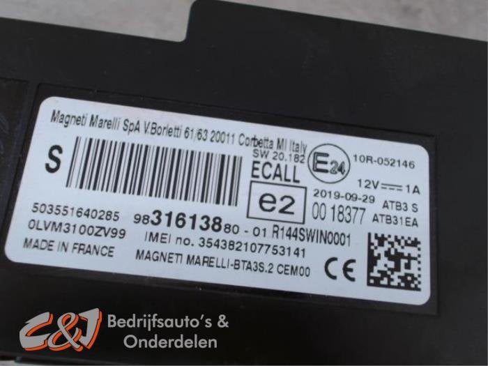 Radio module van een Peugeot Expert, Gebruikt, -, -, Ophalen of Verzenden