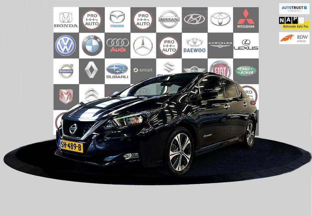 Nissan LEAF 2.ZERO EDITION 40 kWh Carplay_3d Cam_Stuur en st, Zwart, Origineel Nederlands, Nieuw, 378 km