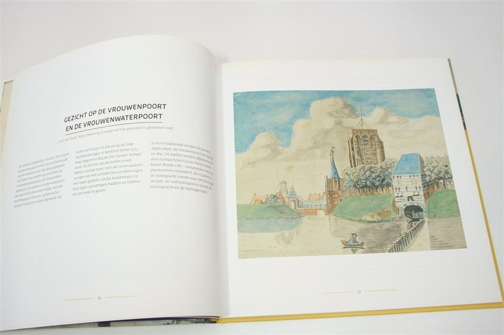 Leeuwarden —Stadgezichten 1600-Nu Met Schilderijen & Prenten, Ophalen of Verzenden, Zo goed als nieuw