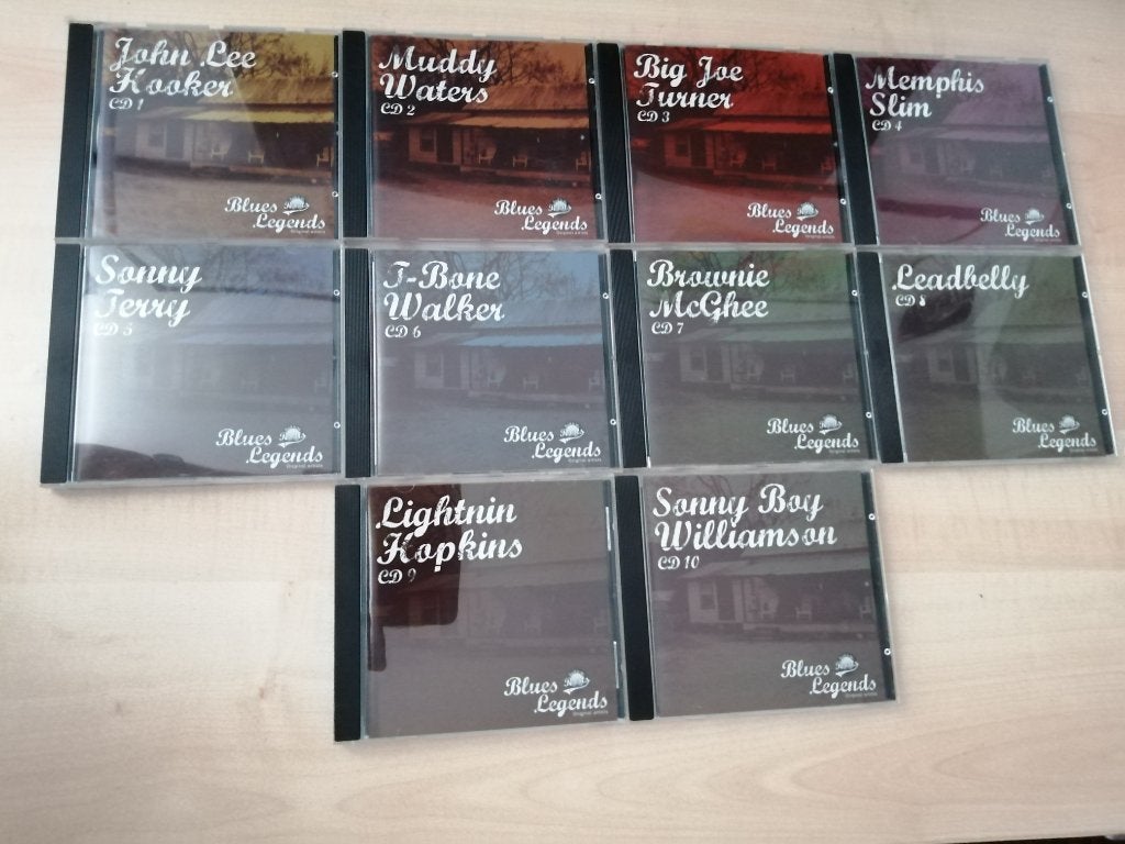 Blues Legends verzameling 10 cd's, Ophalen of Verzenden, Gebruikt, Blues