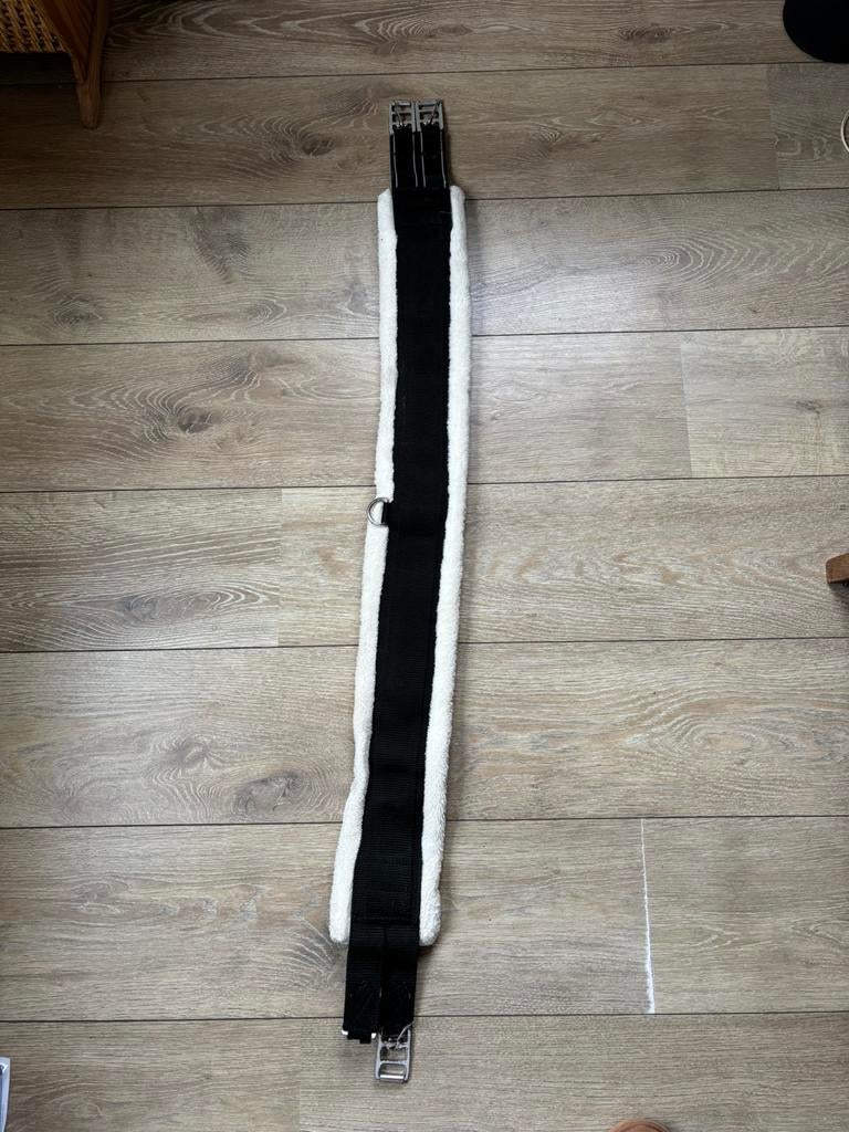 Singel met bont 130 cm en elastiek, Dieren en Toebehoren, Ophalen of Verzenden, Zo goed als nieuw, Springen