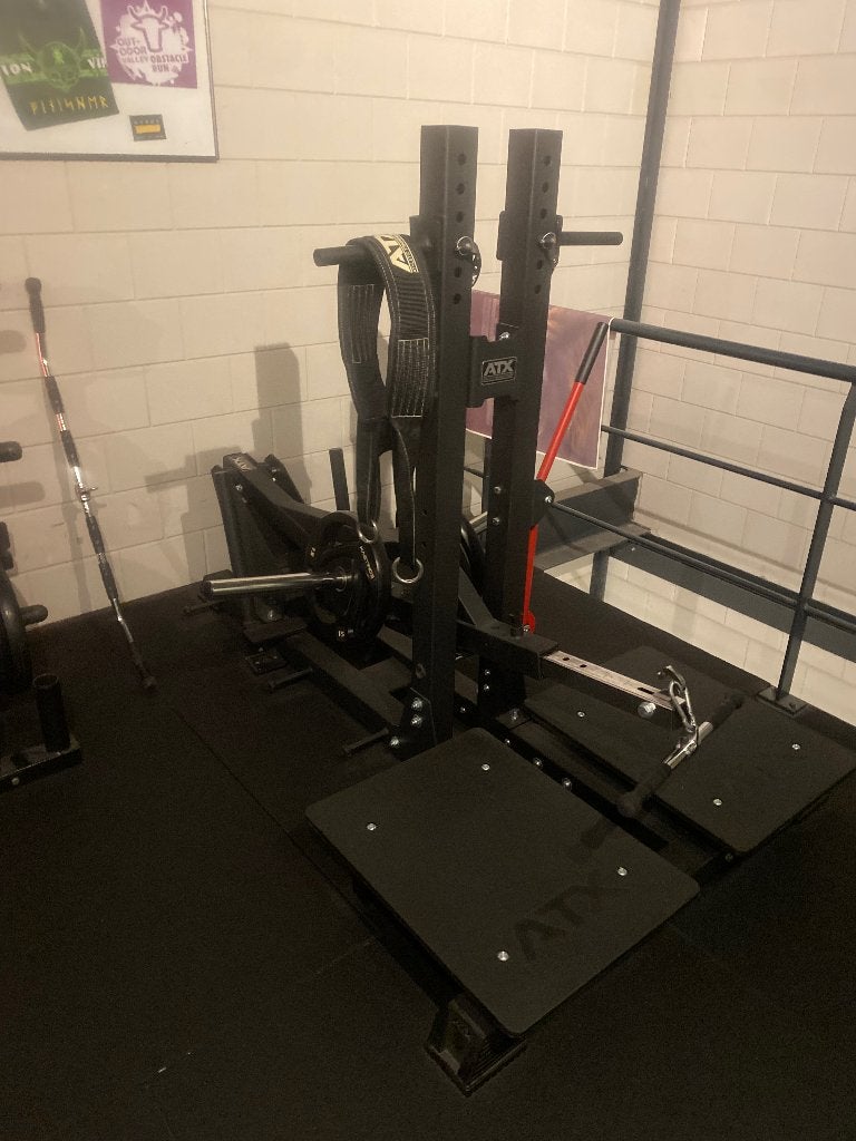 ATX Belt squat machine, Ophalen, Zo goed als nieuw, Krachtstation