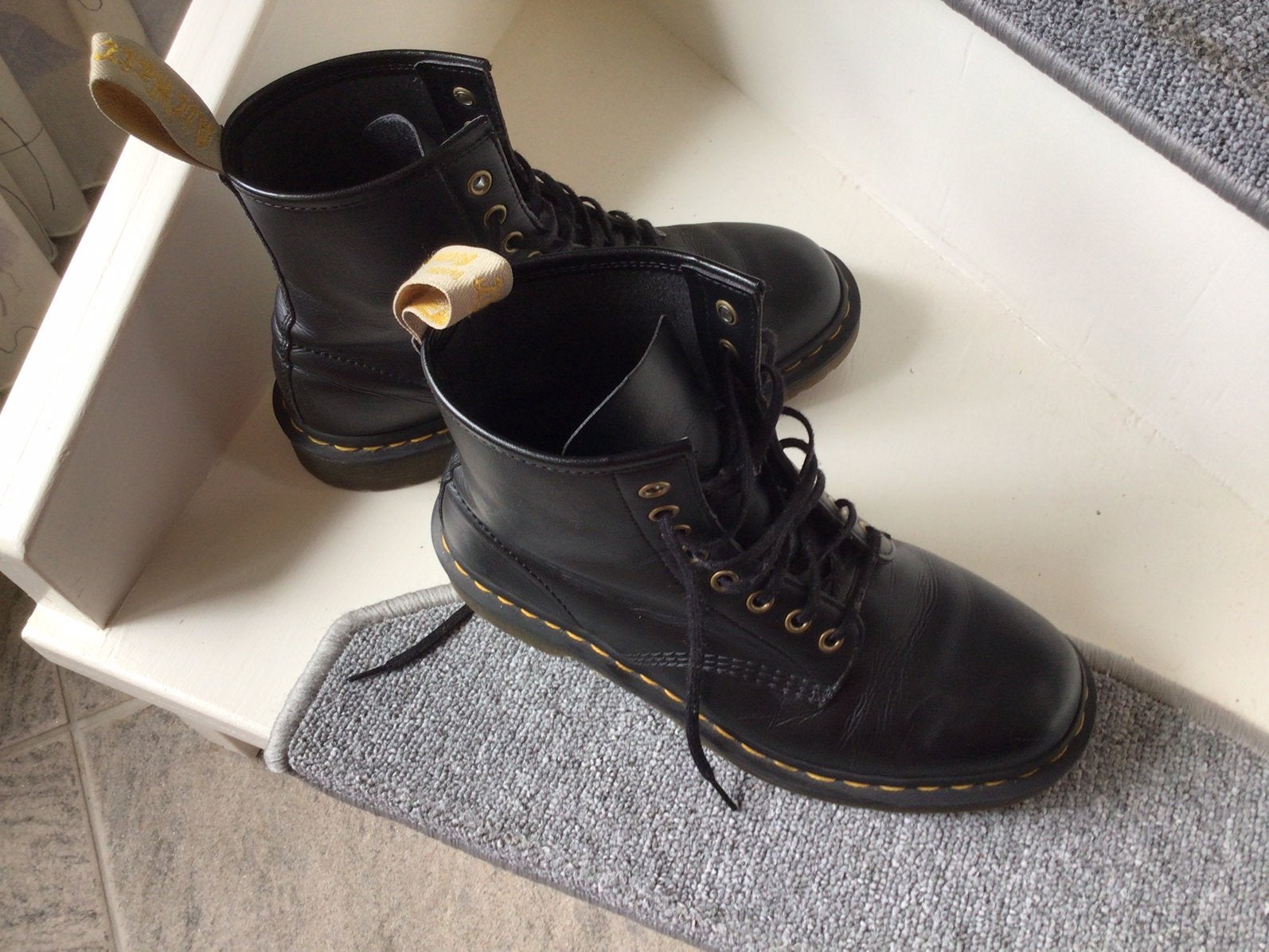 Dr. Martens veterlaarzen., Ophalen of Verzenden, Zo goed als nieuw