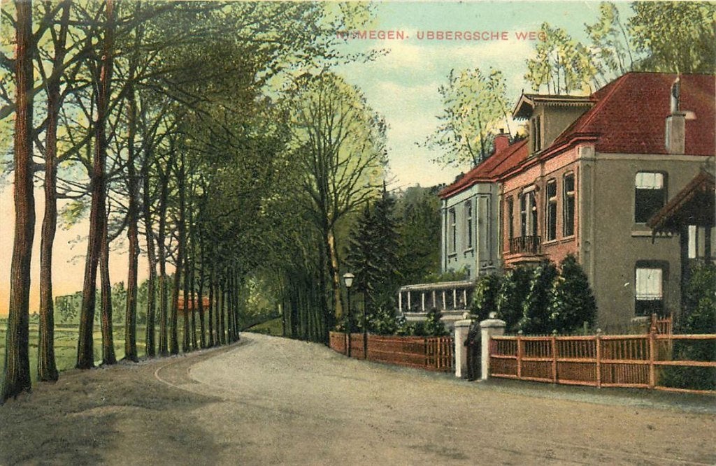 701-383-033 Nijmegen Ubbergsche Weg, Verzamelen, Ansichtkaarten | Nederland, Verzenden, Voor 1920, Gelderland