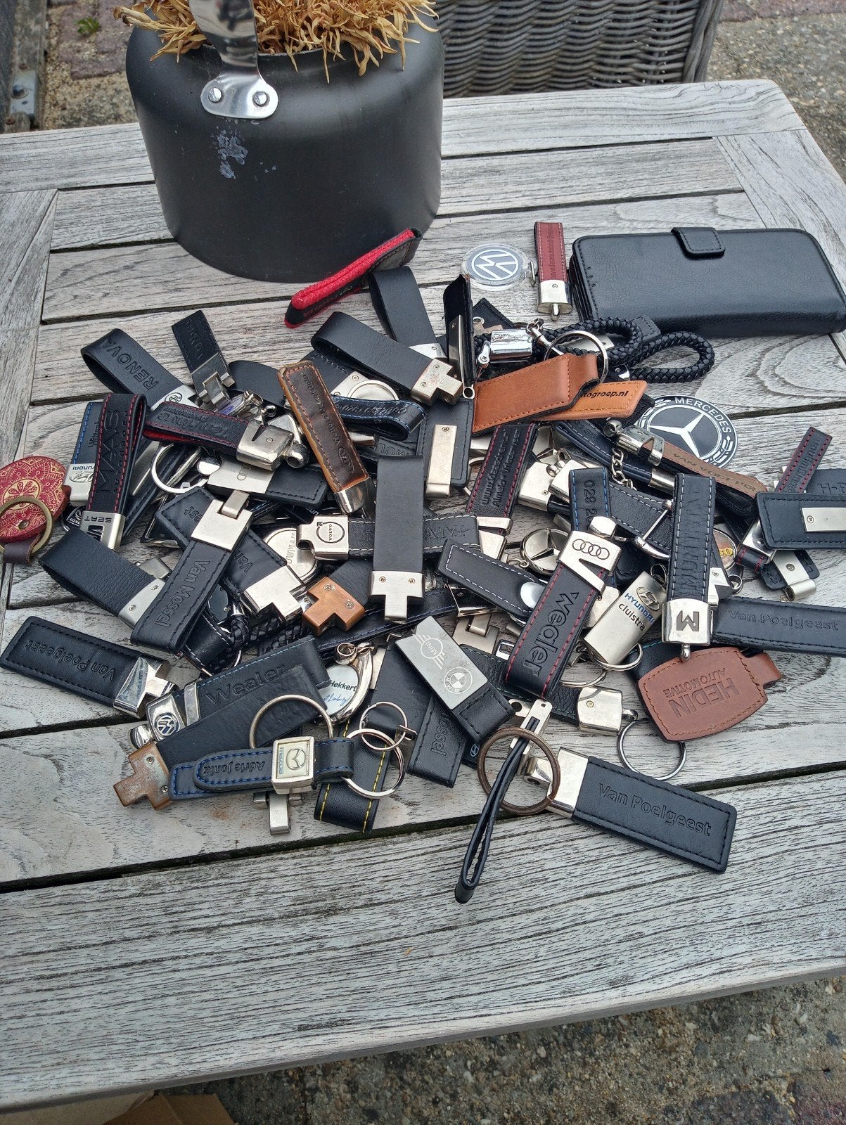 Sleutel hangers auto s Mercedes ford BMW vw enz, Ophalen of Verzenden, Merk