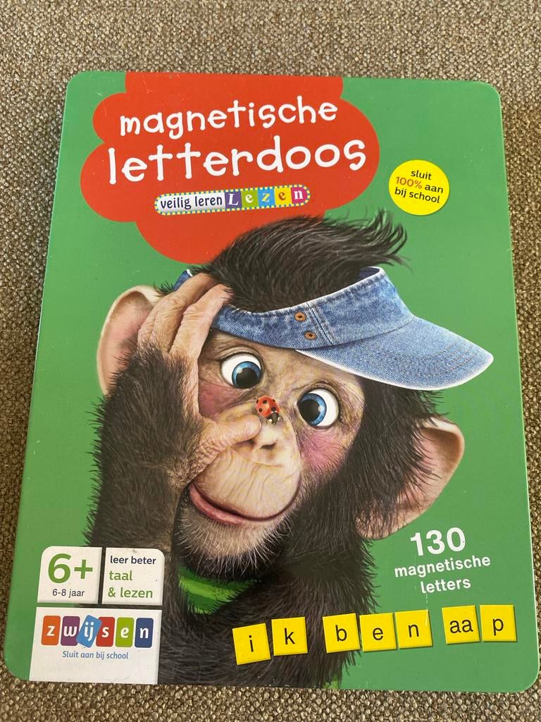Zwijsen Magnetische Letterdoos - Veilig Leren Lezen, Kinderen en Baby's, Speelgoed | Educatief en Creatief, Ophalen of Verzenden