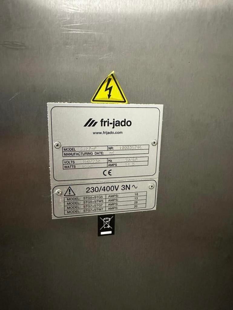 Fri-Jado STG7-P Horeca Rotisserie Oven, Ophalen, Gebruikt, Ovens, Magnetrons en Steamers