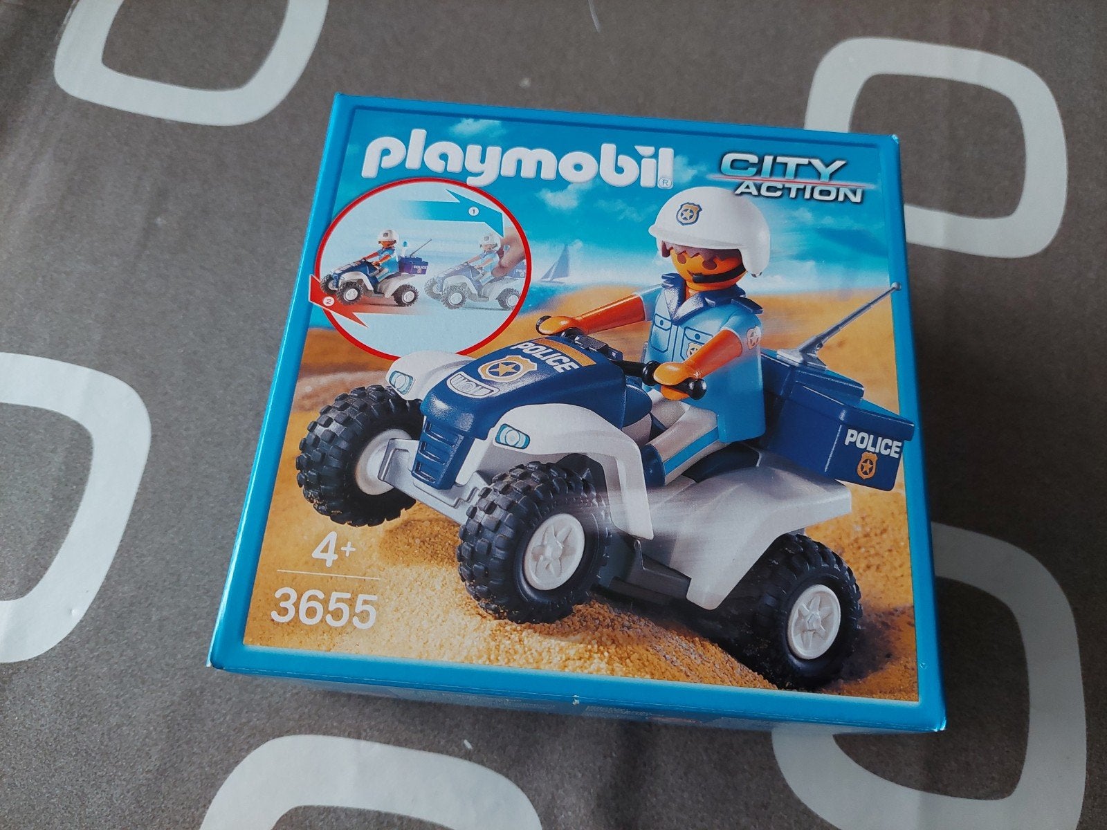 Playmobil. City Action. Qaud. 3655. Nieuw In Doos., Ophalen of Verzenden, Nieuw, Complete set, Overige typen