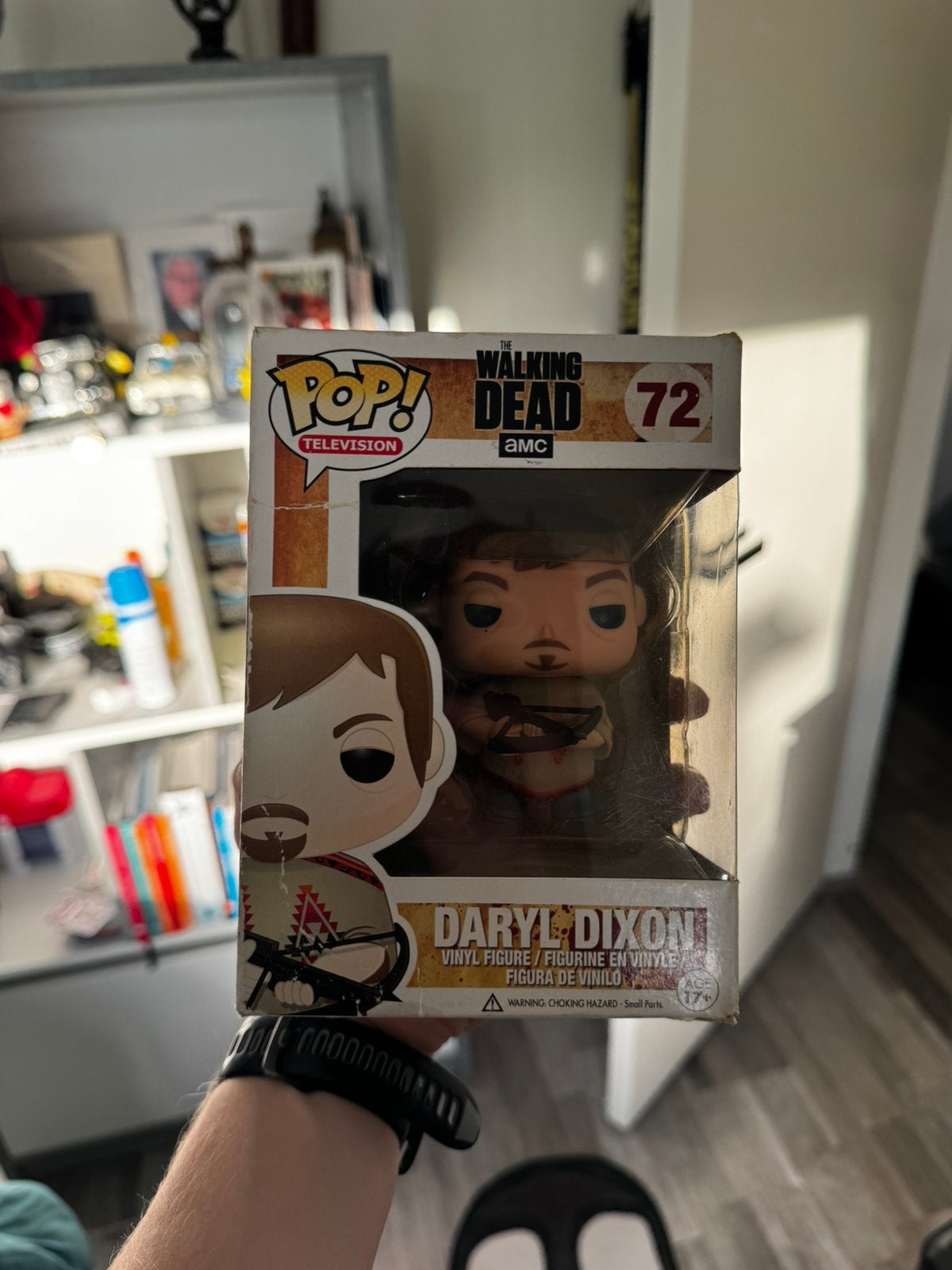 Funko Pop The Walking Dead Poncho Daryl Dixon 72, Ophalen of Verzenden, Gebruikt