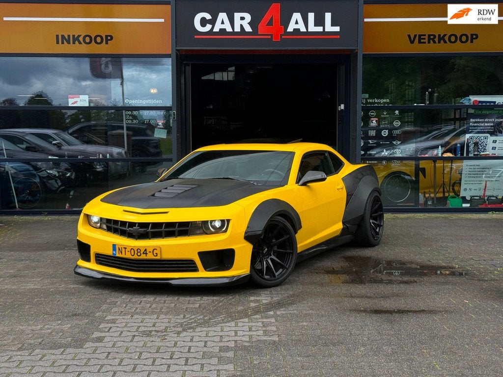 Chevrolet CAMARO 6.2 V8 BUMBLEBEE/ROCKET BUNNY/DAKJE/OZ RACI, Auto's, Chevrolet, Automaat, Euro 5, Achterwielaandrijving, Gebruikt