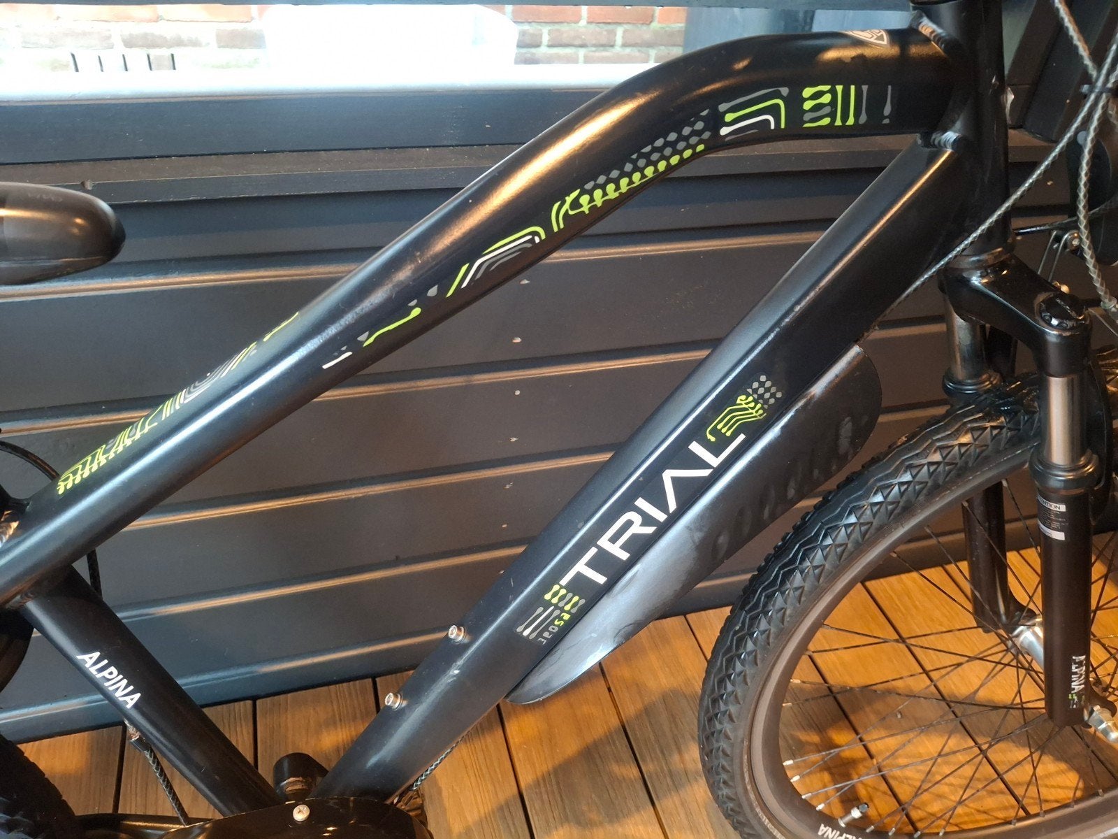 26 inch alpina trial jongensfiets/fiets, Ophalen, Gebruikt, 26 inch of meer