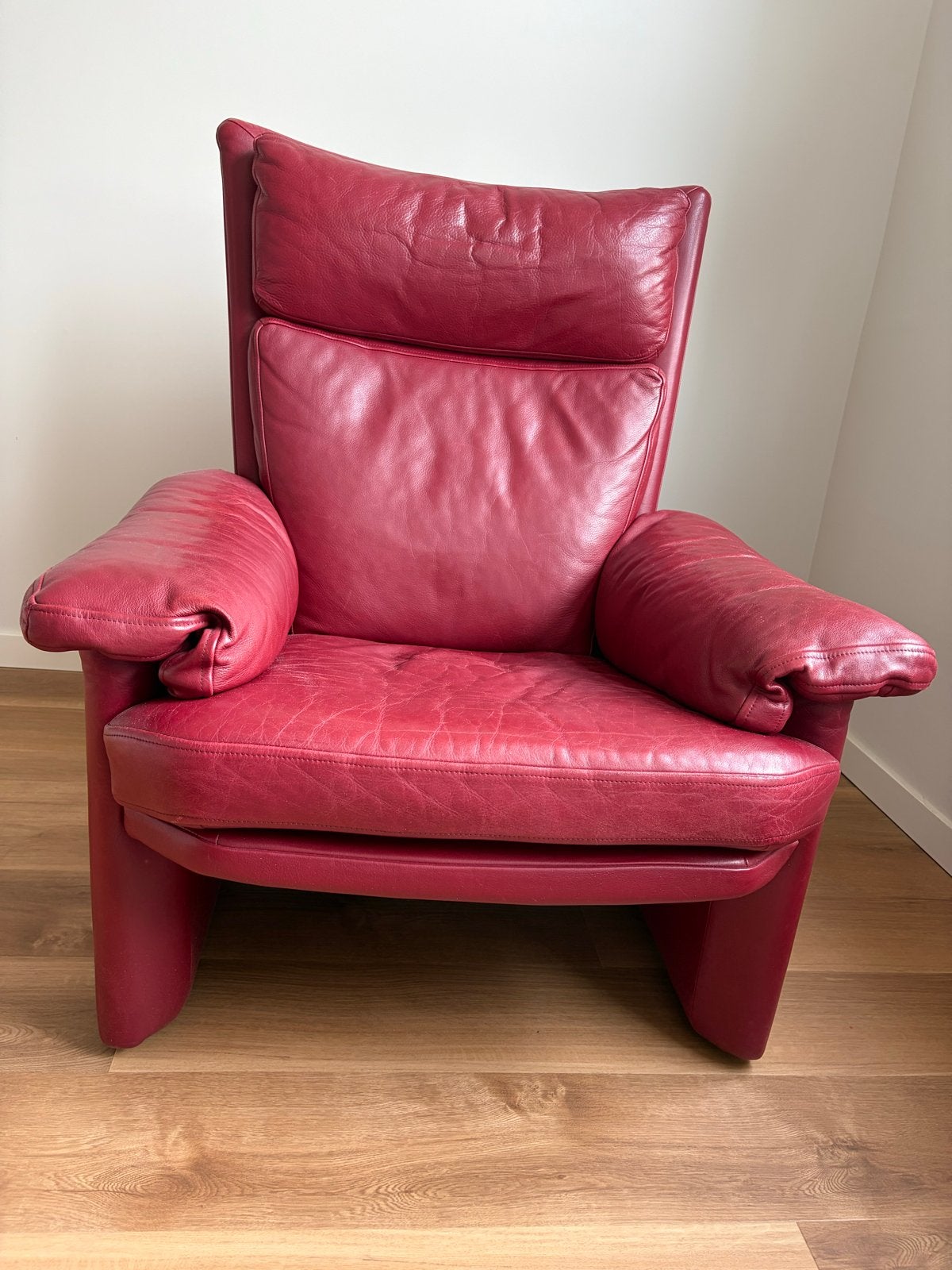 Rolf Benz Fauteuil HSE4200 Leder Relaxfauteuil, Ophalen, Gebruikt, Leer, 75 tot 100 cm