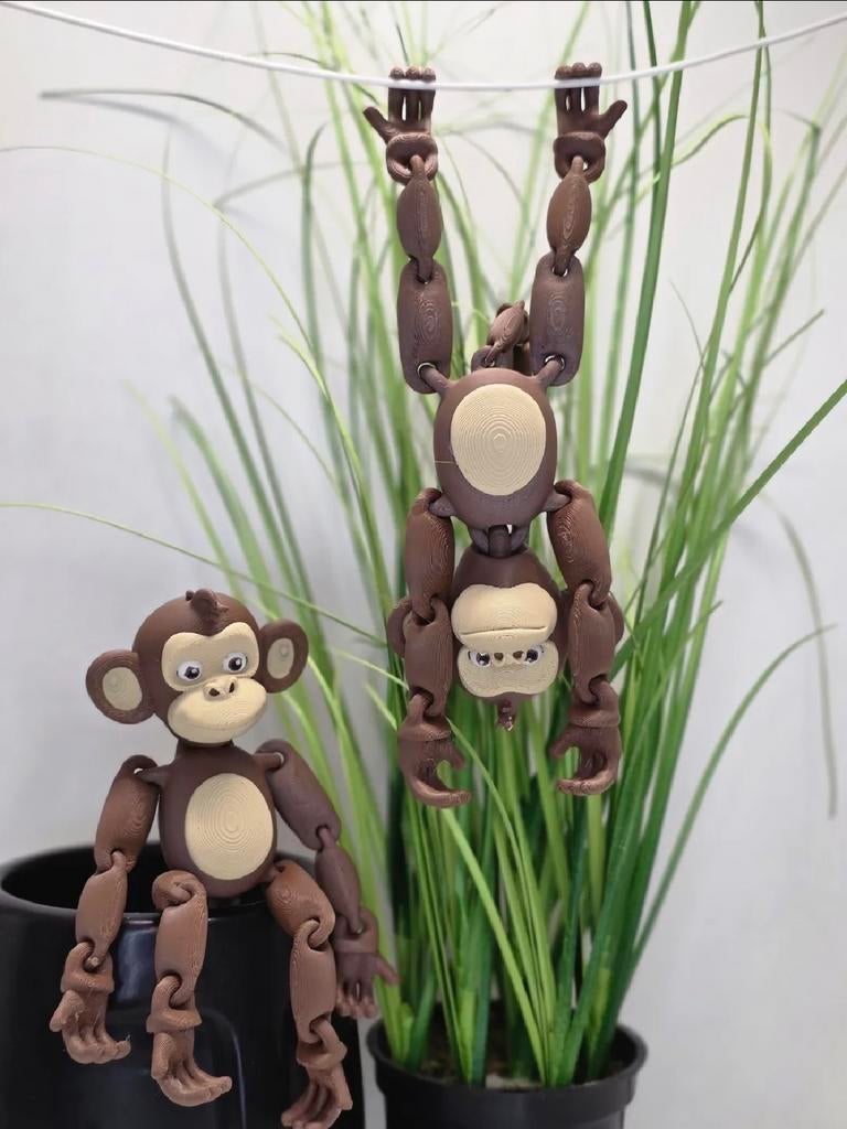 3D-geprinte Flexibele Dieren en Figuren - Diverse Kleuren, Verzamelen, Poppetjes en Figuurtjes, Ophalen of Verzenden, Nieuw