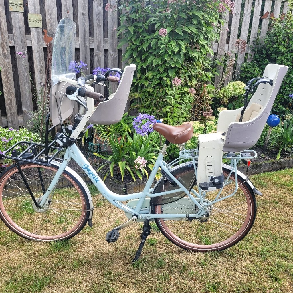 Prachtige Gazelle-Bloom Moeder Fiets., Ophalen, 2 zitjes, 53 tot 56 cm, Zo goed als nieuw