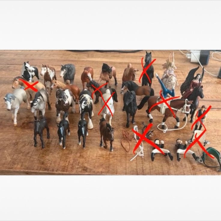 Schleigh paarden (2000-2009) zie beschrijving. Kan ook apart, Ophalen of Verzenden, Zo goed als nieuw