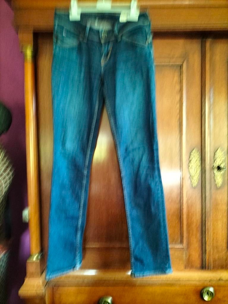 Spijkerbroek Tommy Hilfiger Victoria Straight  31 / 34, Ophalen, Zo goed als nieuw, Blauw, W30 - W32 (confectie 38/40)
