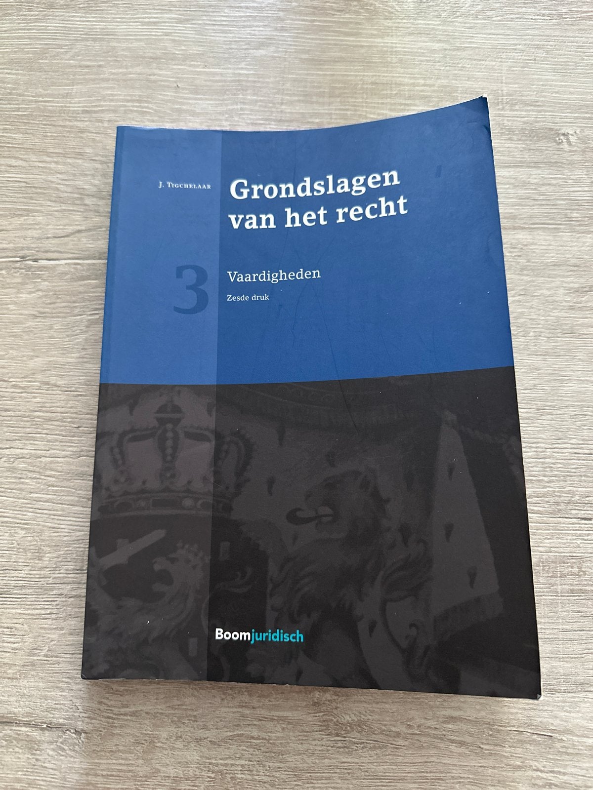 Grondslagen van het recht - Vaardigheden (zesde druk), Boeken, Studieboeken en Cursussen, Ophalen, Gamma, Zo goed als nieuw, WO