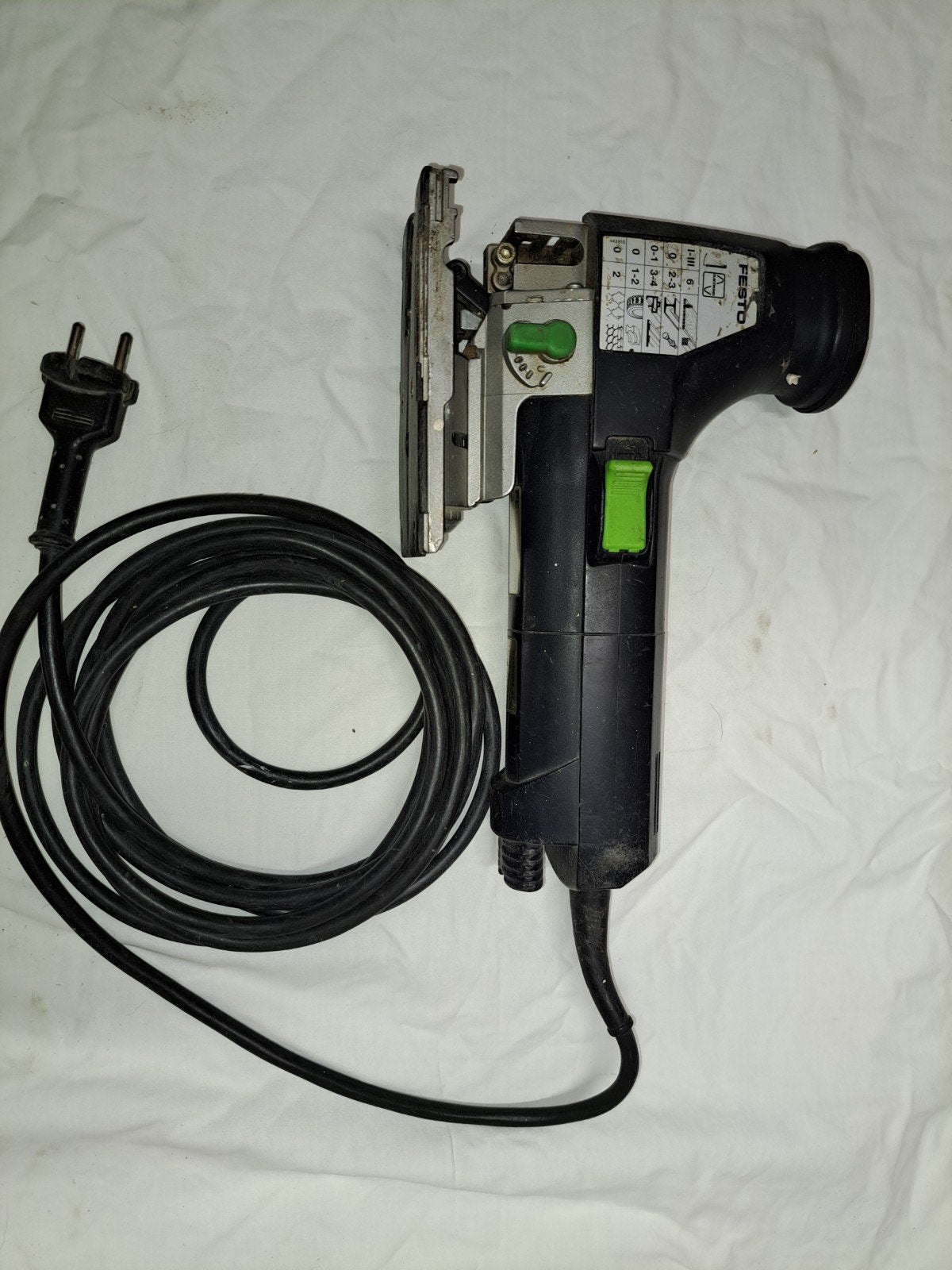 festool decoupeerd zaag ps2 .gebruikt maar nog goed werkend, Variabele snelheid, Overige typen, Ophalen of Verzenden, Gebruikt