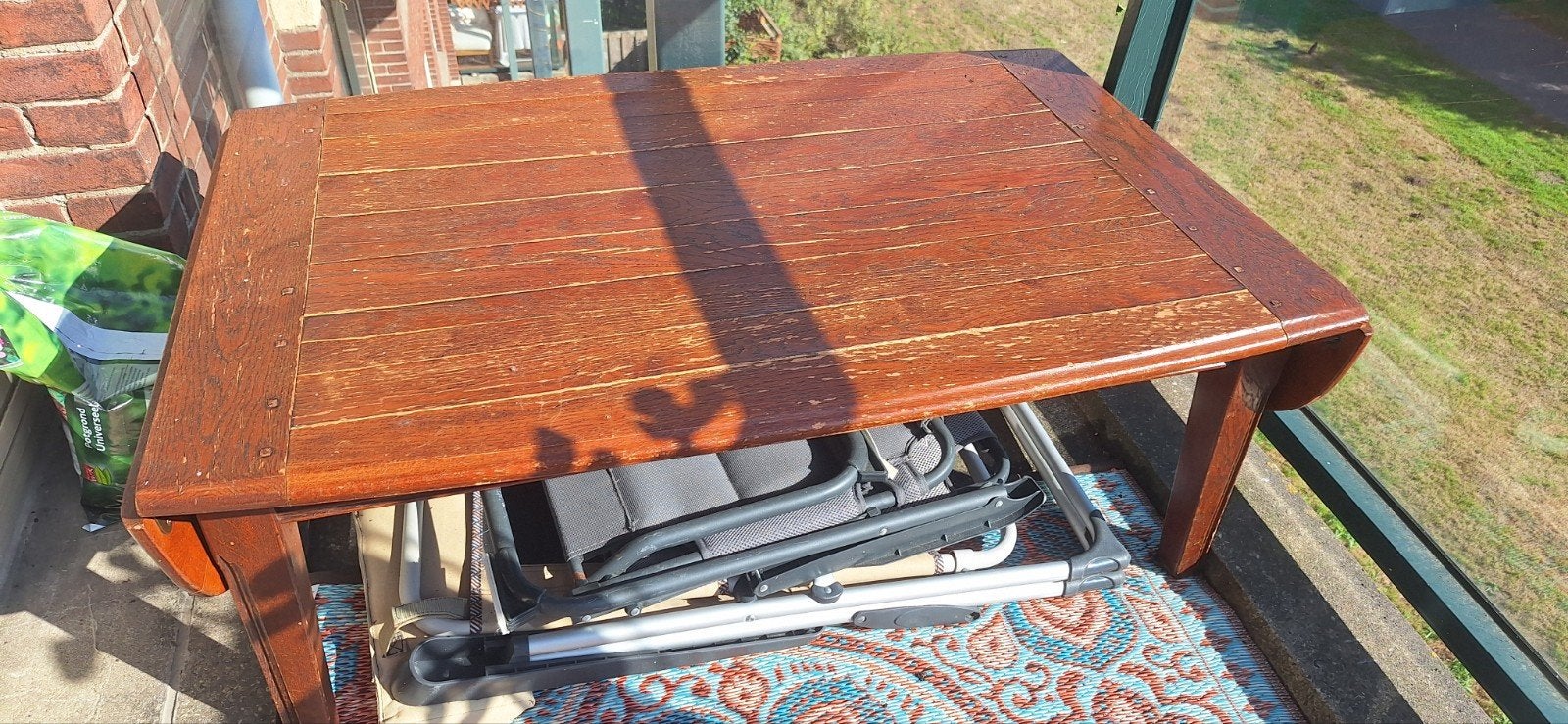 Salontafel, inklapbaar., Ophalen