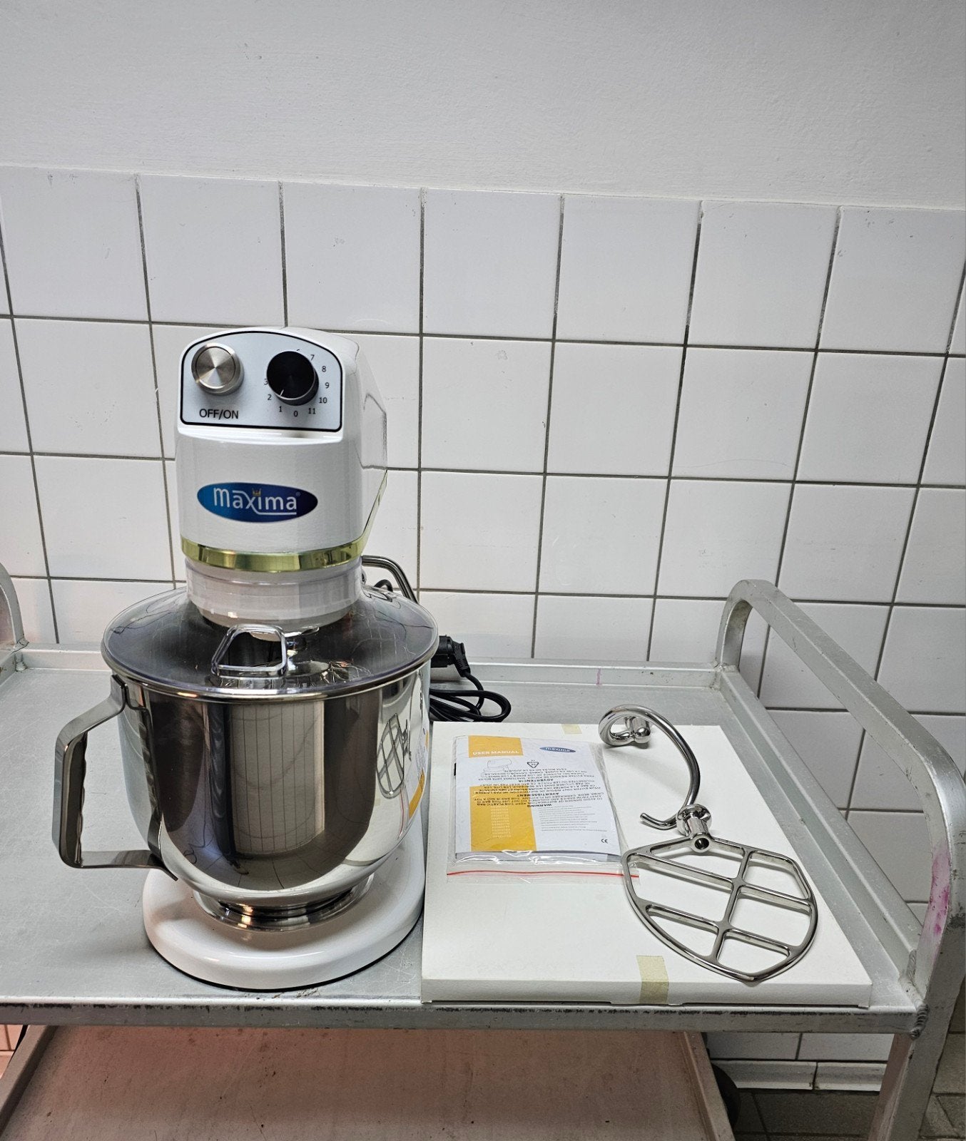 Planeetmenger - 7 L - Tot 2 Kg Deeg - Wit, Ophalen of Verzenden