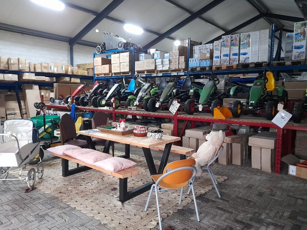 BERG Skelter, Kinderen en Baby's, Speelgoed | Buiten | Skelters, Nieuw, Berg, Duozit, Met kar of aanhanger, Vrijloopautomaat, Ophalen of Verzenden