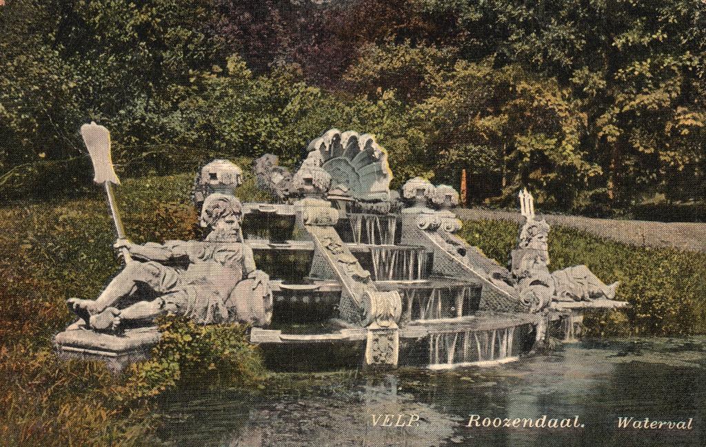 Velp, Roozendaal, Waterval  131267, Ophalen of Verzenden, Ongelopen, Gelderland