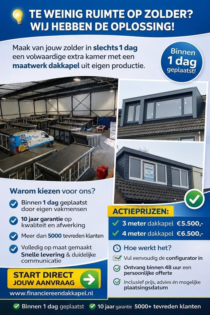 Vanaf € 150 per maand !! Geen aanbetaling .., Garantie