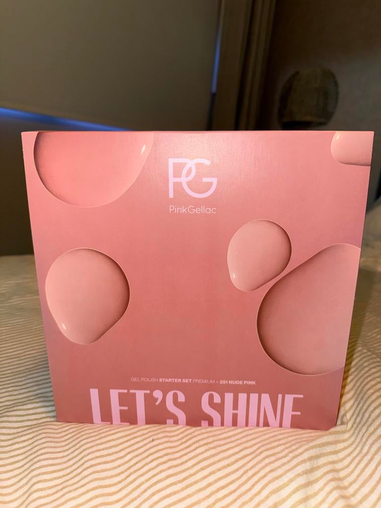 Pink Gellac Gellak Starter Set Premium met LED Lamp, Ophalen, Zo goed als nieuw, Overige typen