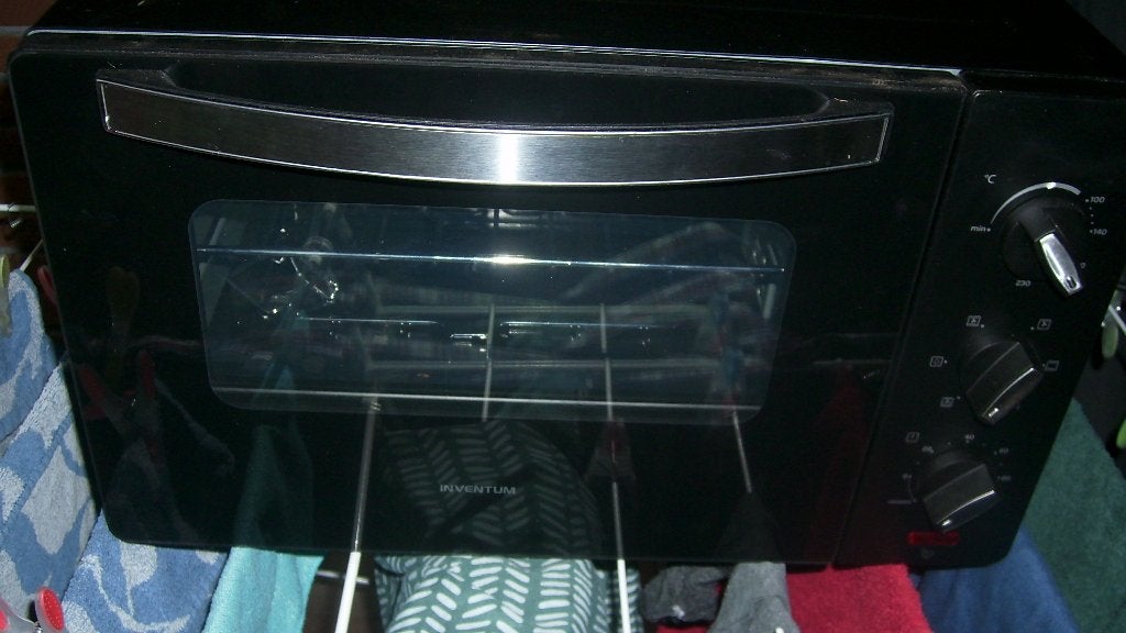 jonge  oven  met grill inventum, Ophalen, Minder dan 45 cm, Zo goed als nieuw, Oven met grill