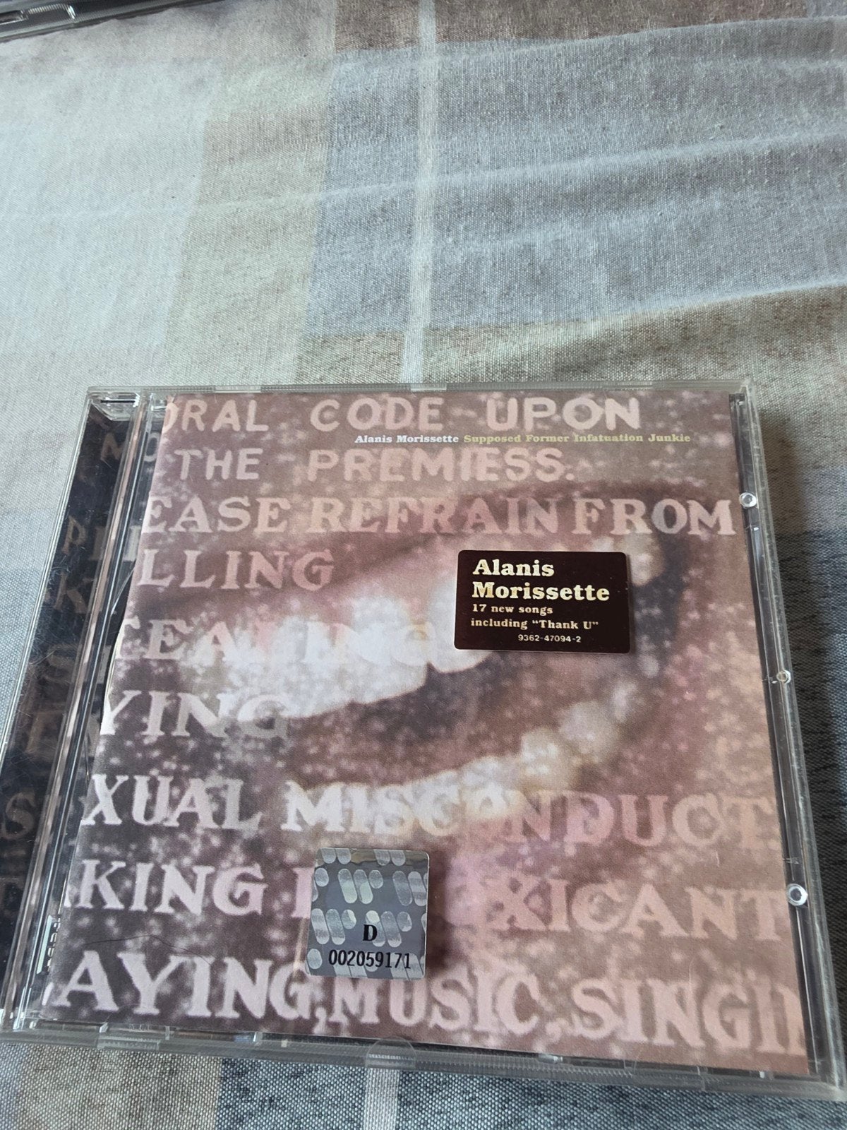 Alanis Morissette - Supposed Former Infatuation Junkie CD, Inclusief boekje, Gebruikt, Pop, Ophalen of Verzenden